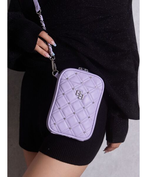 GYDA（ジェイダ） ショルダーバッグ バッグ ミニ GG bijou quilting