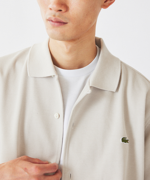 LACOSTE（ラコステ） シャツ 別注 ピケ 半袖シャツ メンズ : ZOZOTOWN