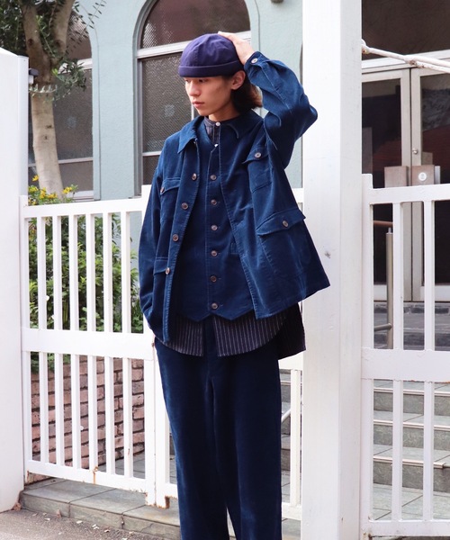「Le Pigeon Voyageur」 長袖シャツ M グレー メンズ_画像6
