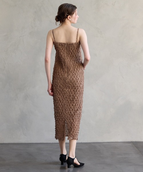 「AIMER」 キャミソールワンピース MEDIUM ブラック レディース_画像5
