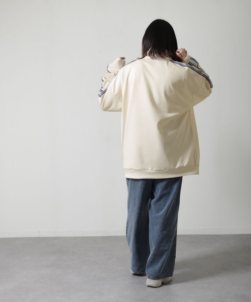 「THRASHER」 ジャージブルゾン X-LARGE ブラック メンズ_画像6