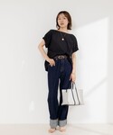 ブラウス シャツ 半袖 「セットアップ対応」ウ...の詳細画像1