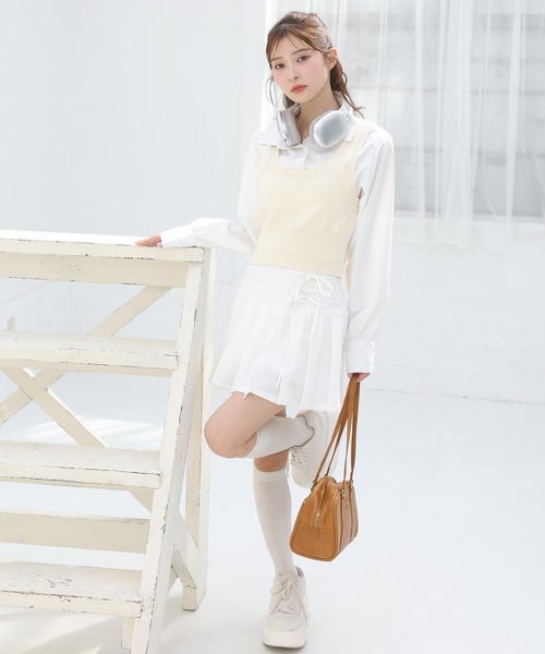 「one after another NICE CLAUP」 キュロット SMALL ブラック レディース_画像9