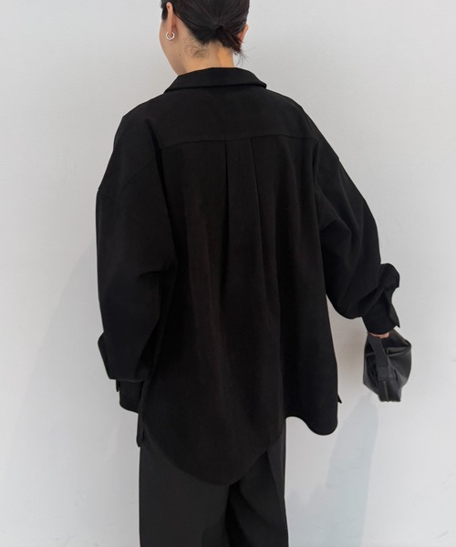 ブラウス シャツ コーデュロイオーバーシャツ「by SON」 レディース 