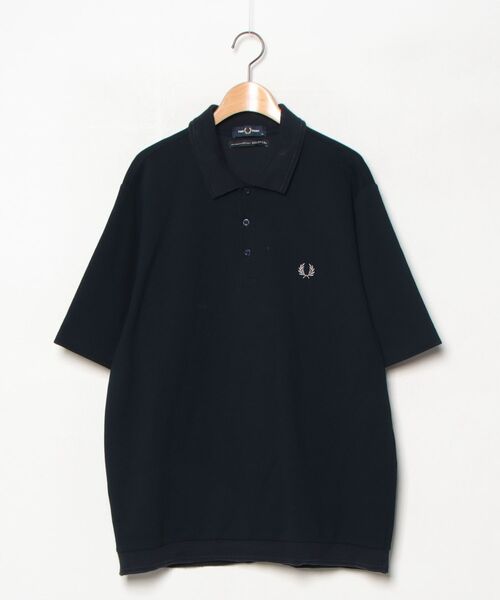 FRED PERRY ポロシャツ ネイビー XLサイズ FRED PERRY（フレッドペリー） 半袖ポロシャツ X-LARGE ネイビー