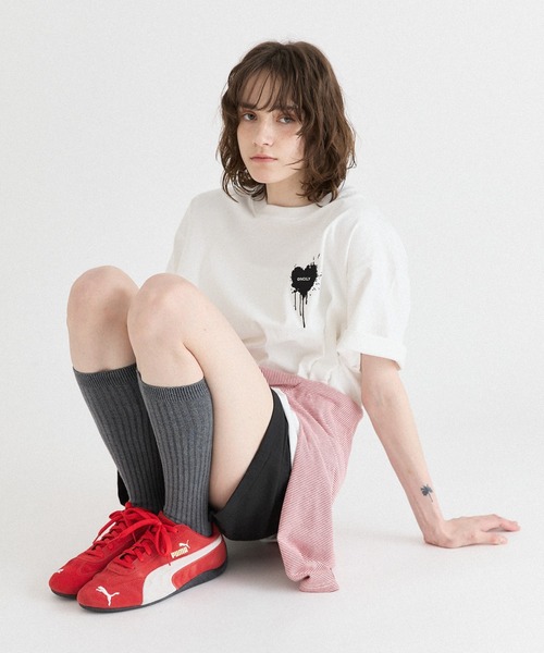 「ONCILY」 半袖Tシャツ MEDIUM ホワイト系その他 メンズ_画像4