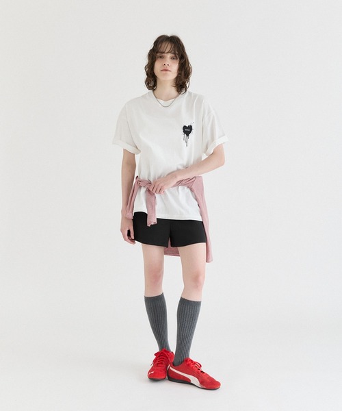 「ONCILY」 半袖Tシャツ MEDIUM ホワイト系その他 メンズ_画像6