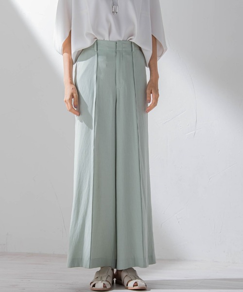 「LAUTREAMONT」 パンツ 11号 ネイビー レディース_画像3