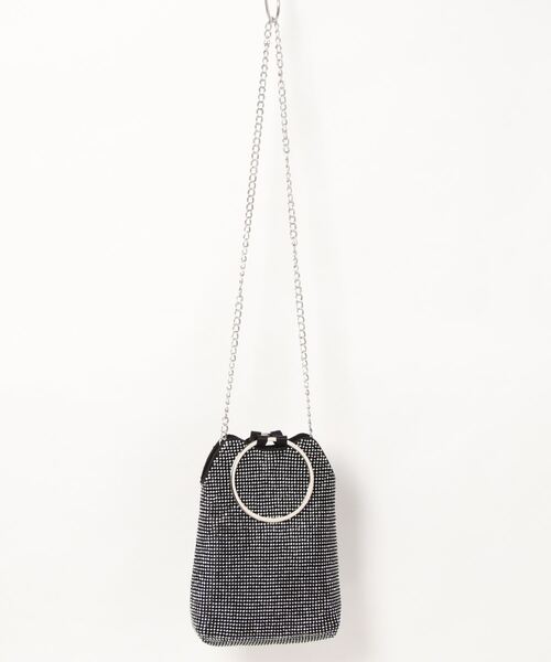 「Dorry Doll」 2WAYバッグ FREE ブラック×シルバー レディース_画像2