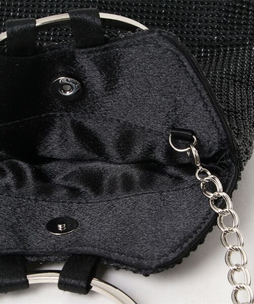 「Dorry Doll」 2WAYバッグ FREE ブラック×シルバー レディース_画像5