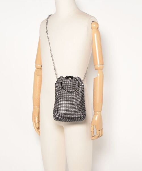 「Dorry Doll」 2WAYバッグ FREE ブラック×シルバー レディース_画像7