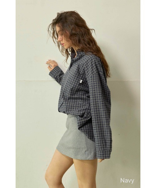 専用です ALEXIA STAM リラックスシャツ 正規品 ALEXIA STAM（アリシアスタン） ブラウス シャツ Relaxed Plaid Shirt