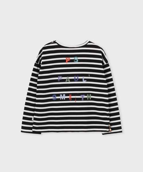 Paul Smith JUNIOR tシャツ ジュニア ゼブラ ”PS Stamp” カットソー