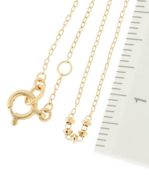 COCOSHNIK（ココシュニック） ブレスレット K18カットビーズ連続
