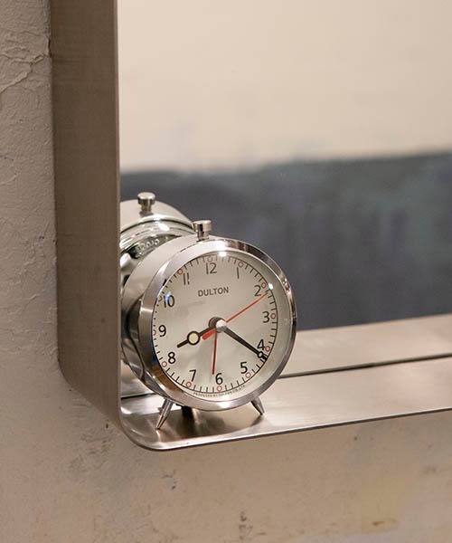 DULTON（ダルトン） 時計 ALARM CLOCK CHROME /目覚まし時計