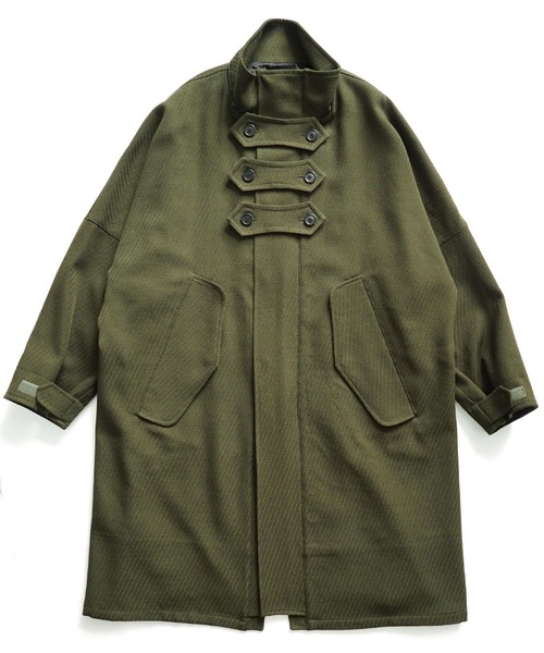 SHAREEF WOOL KERSEY OVER COAT シャリーフ　コート SHAREEF（シャリーフ） アウター WOOL KERSEY OVER COAT : ZOZOTOWN