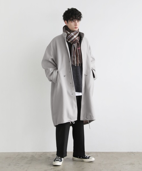 マフラー ボリュームフリンジマフラー メンズ レディース : ZOZOTOWN