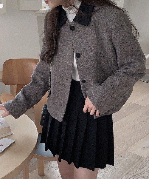 DAY CLOSET ステンカラーコート コート レディース モノトーン