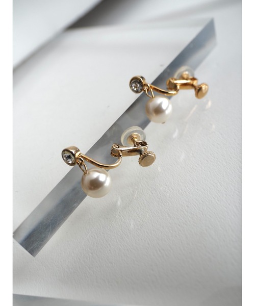 CERCA ピアス 「NoY.ノイ」金属アレルギー対応/ 大人かわいい