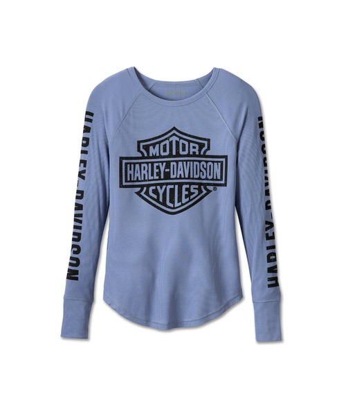 tシャツ オーセンティックBar ＆ Shieldリブニットトップ レディース