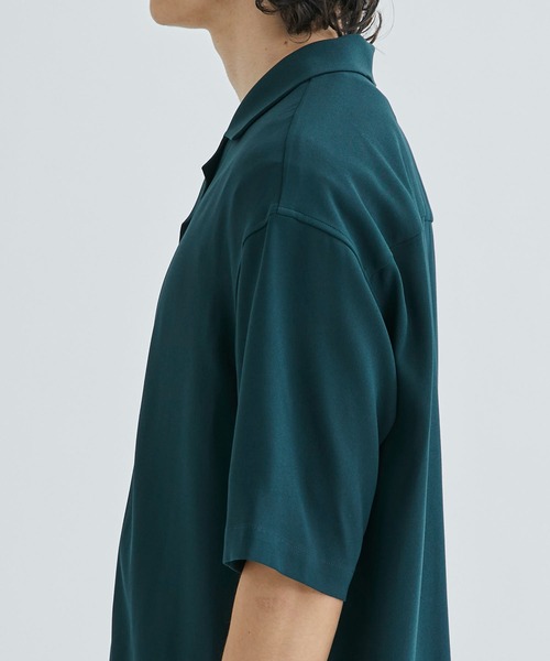 CITY シャツ GEORGETTE OPEN COLLAR SHIRTS S/S メンズ