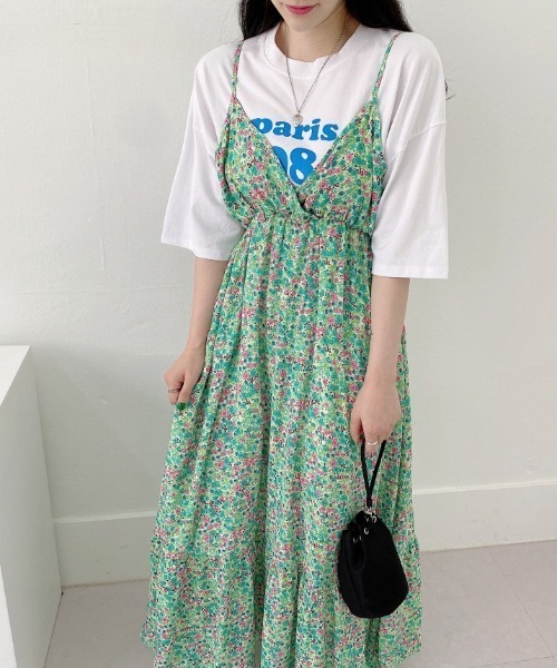 N.s ワンピース 花柄キャミワンピース レディース : ZOZOTOWN Yahoo!店