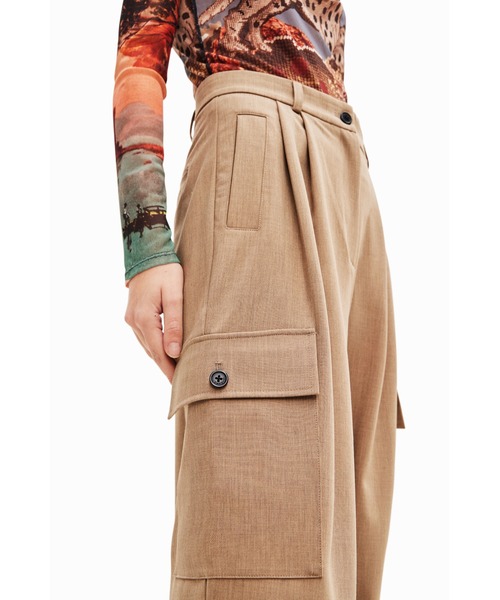 Desigual（デシグアル） パンツ M. Christian Lacroix ハイウエスト