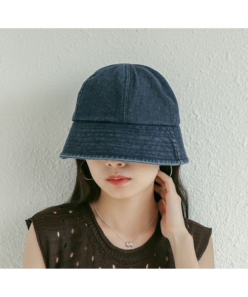 帽子 ハット デニムバケットハット レディース メンズ : ZOZOTOWN