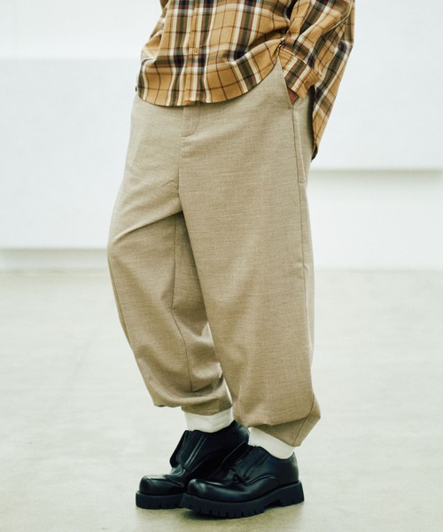 DOOPZ（ドープス） ワイドパンツ パンツ LOOSE RIB JOGGER PANTS