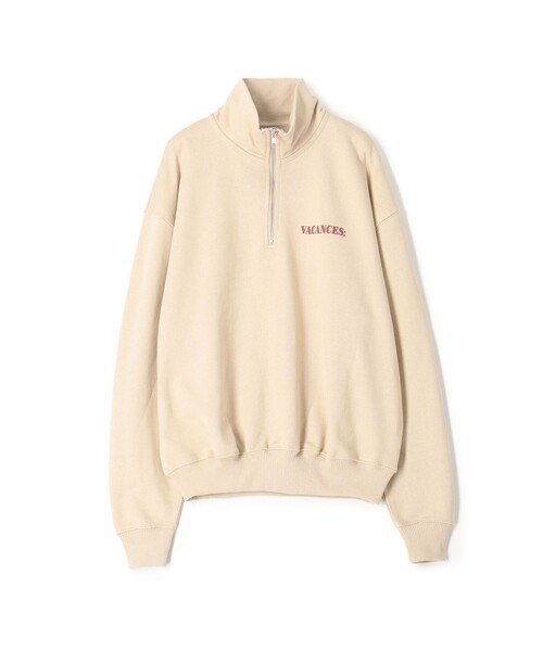 tシャツ 「別注」Les Petits Basics コットン ジッププルオーバー レディース