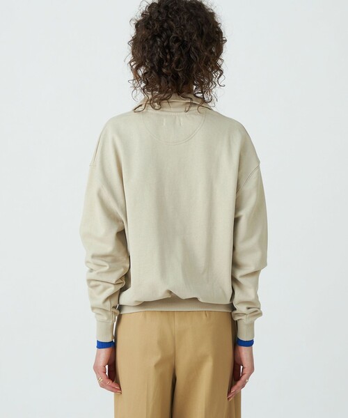 tシャツ 「別注」Les Petits Basics コットン ジッププルオーバー レディース Les Petits Basics tシャツ 「別注」Les コットン ジッププル