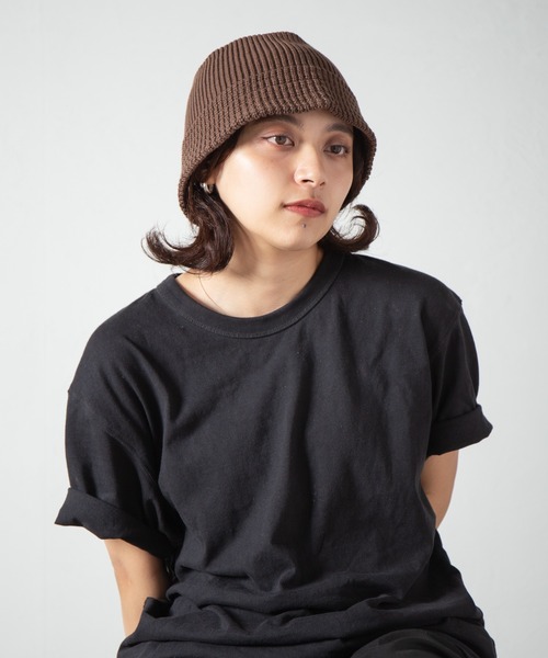 RACAL（ラカル） ニット帽 ニットキャップ Knit Bucket Hat 3 / ニット
