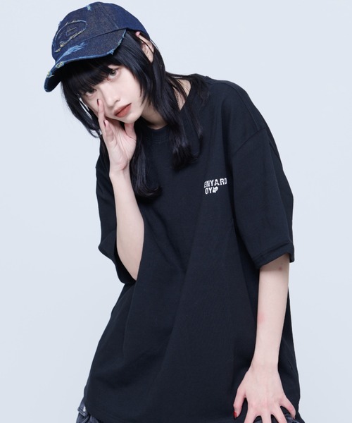 OY 半袖Tシャツ 専用 OY/オーワイ』 VANISH TYPO LOGO T/ヴァニシュロゴ Tシャツ 半袖