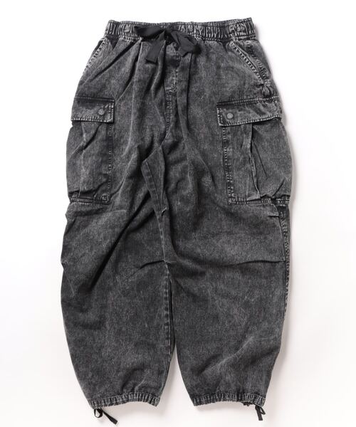 THISIS カーゴパンツ コットンツイル 硫化染め エクストラワイド