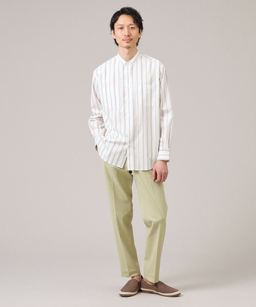 たけおS TAKEO KIKUCHI スラックス 「Sサイズ〜」トリコットメッシュ