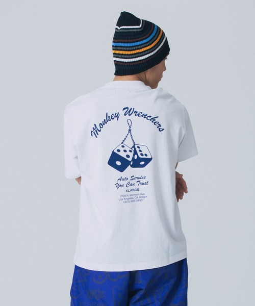 XLARGE tシャツ MONKEY WRENCHERS S/S TEE メンズ レディース