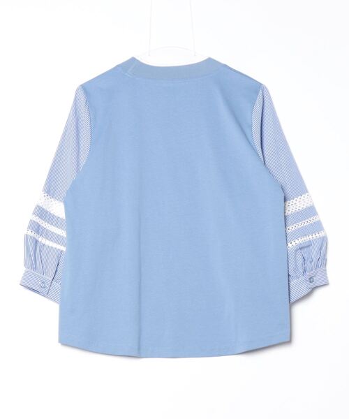 tシャツ Eglantine シンプルロゴＴシャツ レディース セール】Eglantine 5分袖ロゴ刺繍Tシャツ（Tシャツ/カットソー