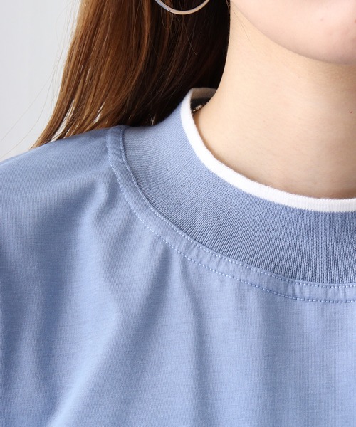 EGLANTINE tシャツ Eglantine 袖ハシゴレースCS レディース