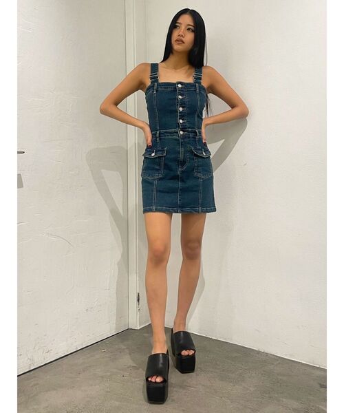ワンピース ボタンデニムワンピース レディース : 82094939 : ZOZOTOWN 
