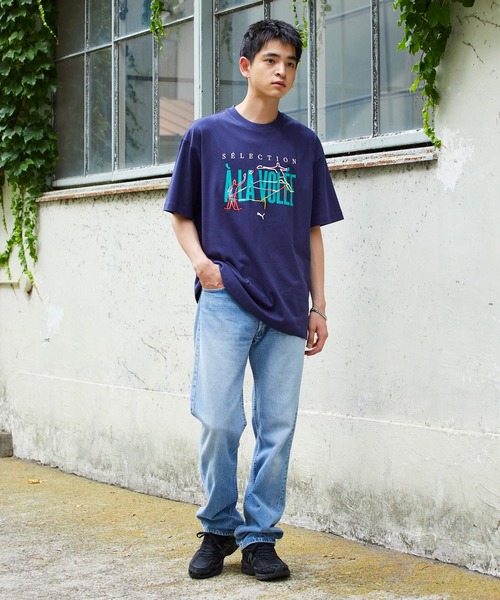 PUMA tシャツ PUMA/プーマ ア ラ ヴォレ グラフィック 半袖 T