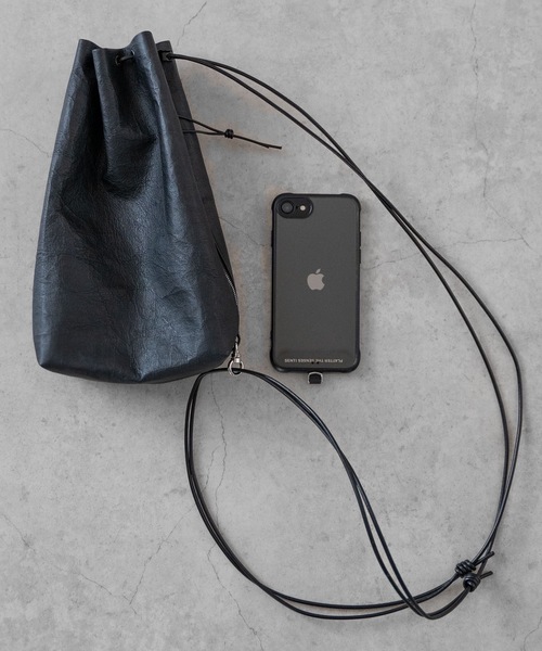 WALK IN CLOSET ショルダーバッグ 「 SENTI 」3019 Dyneema Leather