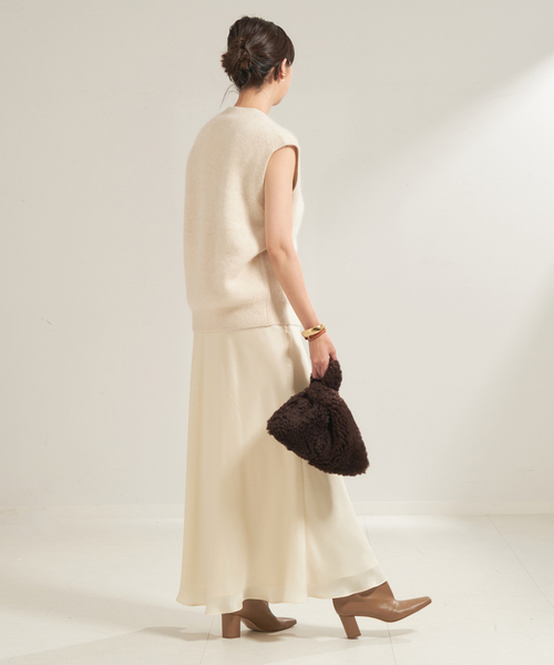 スカート Washable Fibril Drape スカート レディース : 84601939  