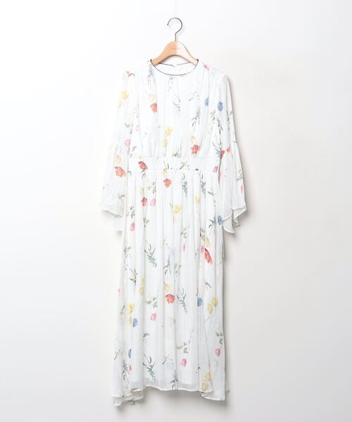 CELFORD　セルフォード　ロングワンピース　チューリッププリント　24SS CELFORD セルフォード ロングワンピース チューリッププリント 24SS