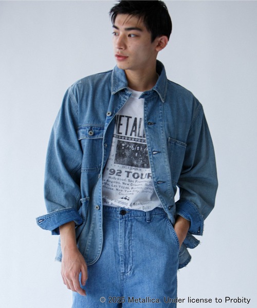 Johnbull デニムジャケット gジャン 12.5オンスデニムサック
