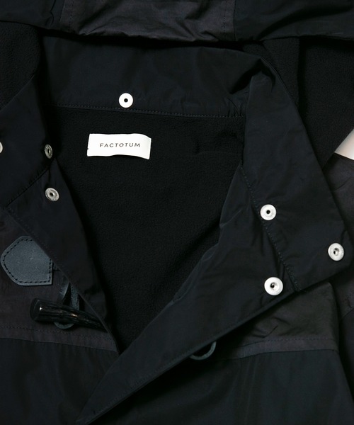 ダッフルコート コート 「FACTOTUM」 Nylon Duffel Coat メンズ レディースの画像
