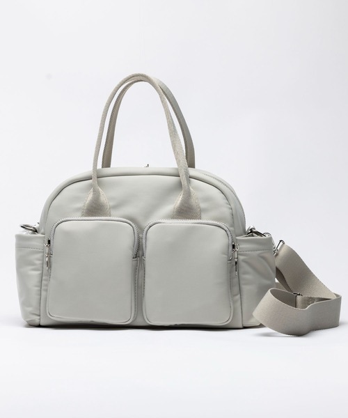 ボストンバッグ Multi pocket shoulder bag　2way / 通勤 レディース_14