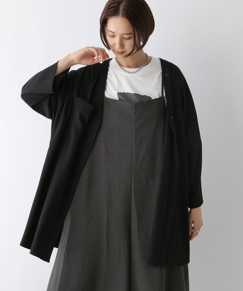 M.U.L. 専用出品です❣️2点セットです！ Vネックワイドチュニックシャツワンピース/AW | [公式