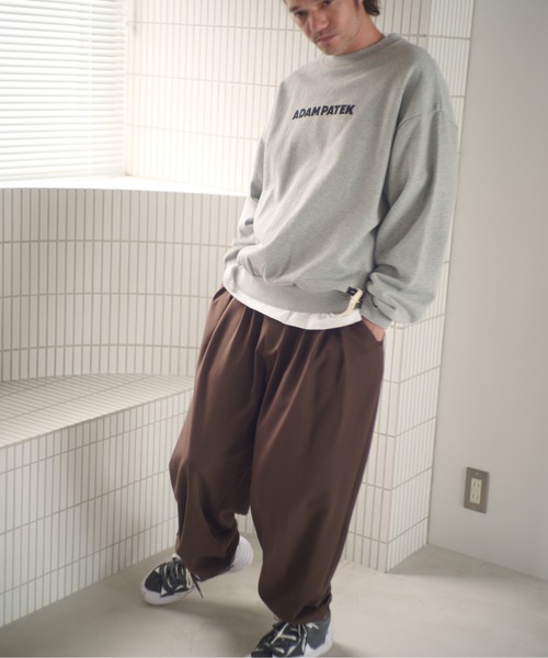 ADAM PATEK（アダムパテック） スラックス ADAMPATEK/generous tuck
