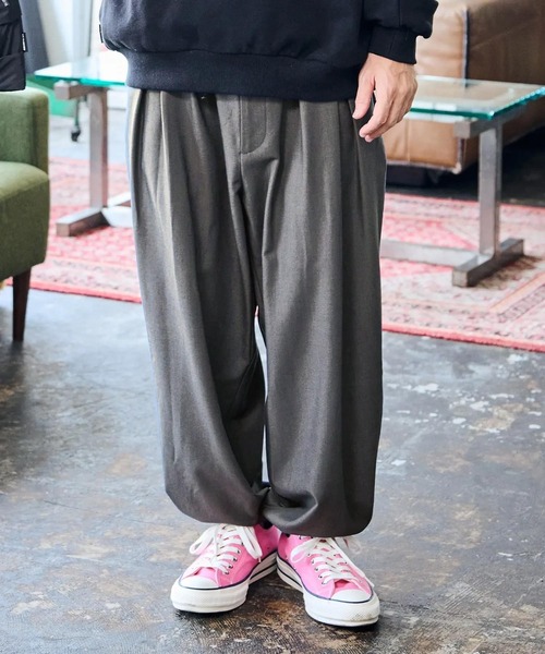 ADAM PATEK（アダムパテック） スラックス ADAMPATEK/generous tuck