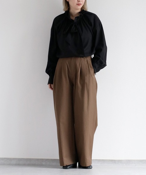 cepo（セポ） ブラウス シャツ 「2WAY」ボウタイブラウス